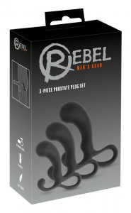 3-Piece Prostate Plug Set