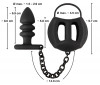 Ball Cage with Butt Plug