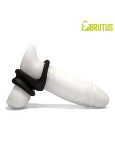 BRUTUS VICEVERSA Hypersoft Silicone Cock and Ball Ring