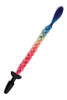  4.9 Inch Silicone Plug With Play Tails Rainbow Tail 