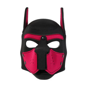 Dog Hood Black/Pink