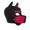 Dog Hood Black/Pink
