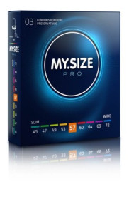  Greater MY SIZE PRO Condoms 57 mm (36 pieces)