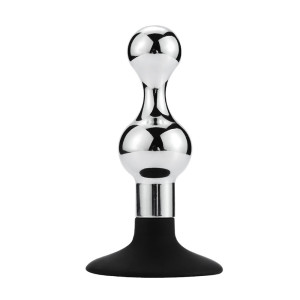 Jaziel Metallic Anal Plug Silicone Base 12 cm Guilty Toys