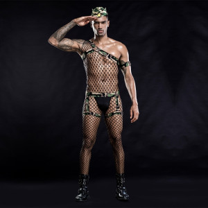 Sexy Soldier Uniform 4 Pieces S/L