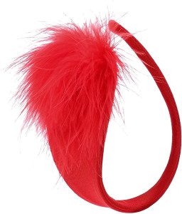 Στράπλες Puff Bikini, Κόκκινο, S-L