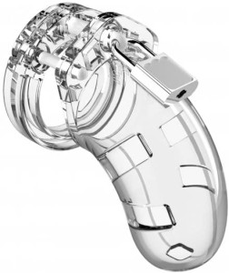 Mancage Chastity 3.5in Transparent Model 01