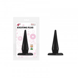 Charmly Exciting 4" Plug Black 