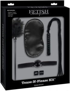 Fetish Fantasy Limited Edition Tease-N-Please Kit Black