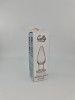 Large Dop Anal Glass Plug No. 3, Premium Glass, Transparent, 11.5 cm, Guilty Toys, 