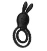 Double Penis Ring Bunny Ring, 10 Vibration Modes, Silicone