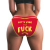 Printed Vibrating Sexy Panties