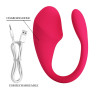 Δονητής Thalia Egg, Έλεγχος Bluetooth, Εφαρμογή για Κινητά, Σιλικόνη, USB, Ροζ