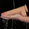 Power Basics Vibrator, 10 Vibration Modes, PVC, Flesh, 22.8 cm