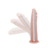 Dildo Realist Alcmene Bendable Soft Skin, Natural, 25 cm