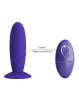 Dop Anal Youth, Remote Control, 12 Moduri Vibratii, Silicon, USB, Violet, 11 cm