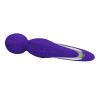 Walter Massage Vibrator, 7 Vibration Modes & 5 Intensities, Silicone, USB, Purple, 21.6 cm