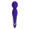 Walter Massage Vibrator, 7 Vibration Modes & 5 Intensities, Silicone, USB, Purple, 21.6 cm