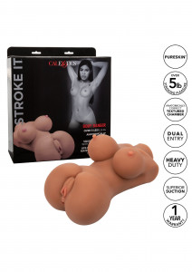 Masturbator Realist Stroke It Body Banger Brown