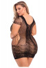 TIME 2 SLAY MINI DRESS BLACK PLUS SIZE