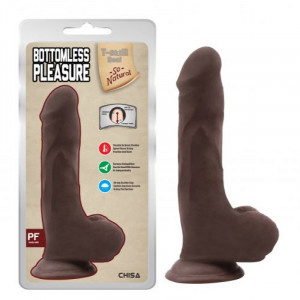 Dildo Realist Bendable Bottomless Pleasure TPE Maro 20 Cm