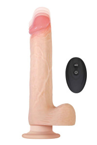 A&E ADAM'S THRUSTING DILDO WITH REMOTE