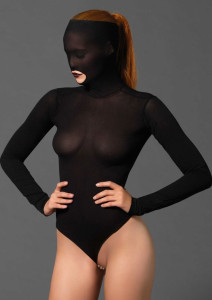 Masked Teddy Beaded G-String