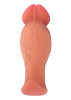 Realistic Inferno Anal Plug Liquid Silicone Natural 13 cm