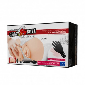 Nature skin masturbator, Double vibrating egg,