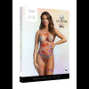 Open-Cup Strappy Teddy and Dazzling Nipple Bling Sticker 