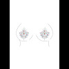 Open-Cup Strappy Teddy and Dazzling Nipple Bling Sticker 