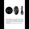 Missy - Vibrating Glass Butt Plug with Suction Cup