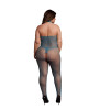 Fishnet and Lace Bodystocking - Queen Size