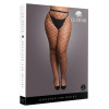 Panty with Big Fishnet Structure - OSX - Black