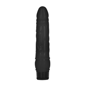 Thin Realistic Dildo Vibrator - 8" / 20 cm