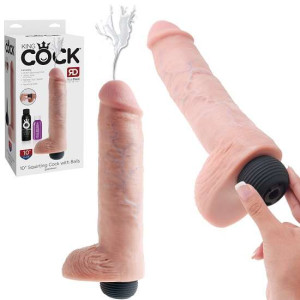 King Cock  10" Squirting Cock