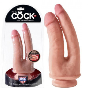 King Cock Dual Density Double Penetrator