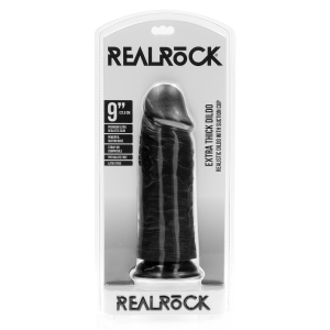 Extra Thick Straight without Balls 9" / 23 cm - Black Extra Thick Straight without Balls 9" / 23 cm - Black