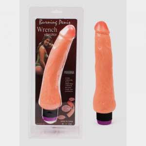Δονητής Burning Penis Wrench Vibrator Flesh