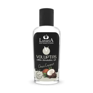 Luxuria Voluptas Edible Massage Gel Warming Effect - Coconut And Cream 100 Ml