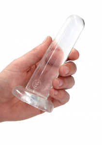 REALROCK - NON REALISTIC DILDO 13,5 CM CLEAR REALROCK - NON REALISTIC DILDO 13,5 CM CLEAR