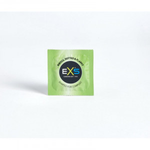EXS Ribbed Dotted & Flared Condoms