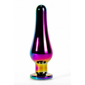 X-MEN Secret Shine Metal Butt Plug Rainbow S