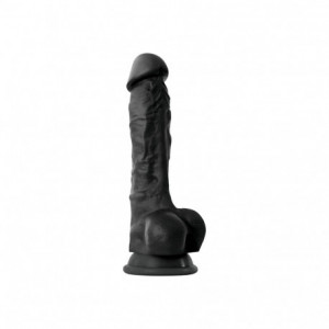 Colours Pleasures 7 inch Dildo Black