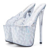 Saboti Sexy Argintii Size 37