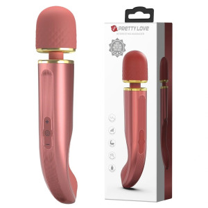 Wand Vibrator Pretty Love Interesting Massager, 7 Vibration Modes, 5 Levels of Speed,Silicone, USB, Purple, 29 cm