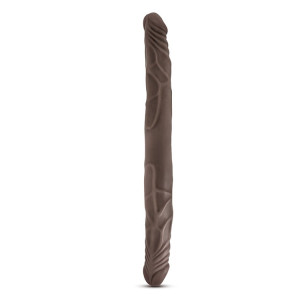  14 Inch Double Dildo Chocolate 