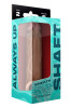  Sheath Model F 6.9 Inch Liquid Silicone Sleeve Oak 