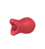 Vibrator Seductive Lips 3 in 1 Vibrating, Licking, Biting, Silicon USB Magnetic 9 cm Guilty Toys