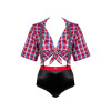 OBSESSIVE - WORKER GIRL SEXY WORKER COSTUME L/XL
